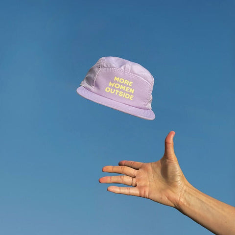 5-Panel Hat | More Women Outside Lilac
