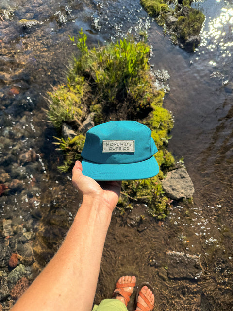 Youth Hat | More Kids Outside Teal