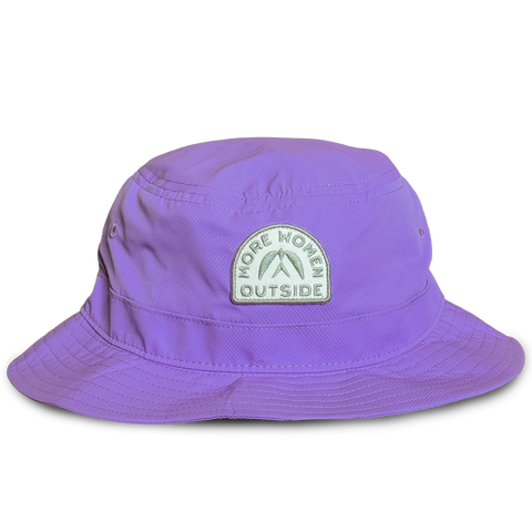 Bucket Hat | 'More Women Outside' Purple