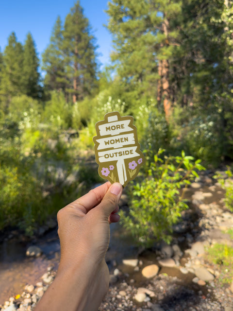 Trail Sign Stickers | Night